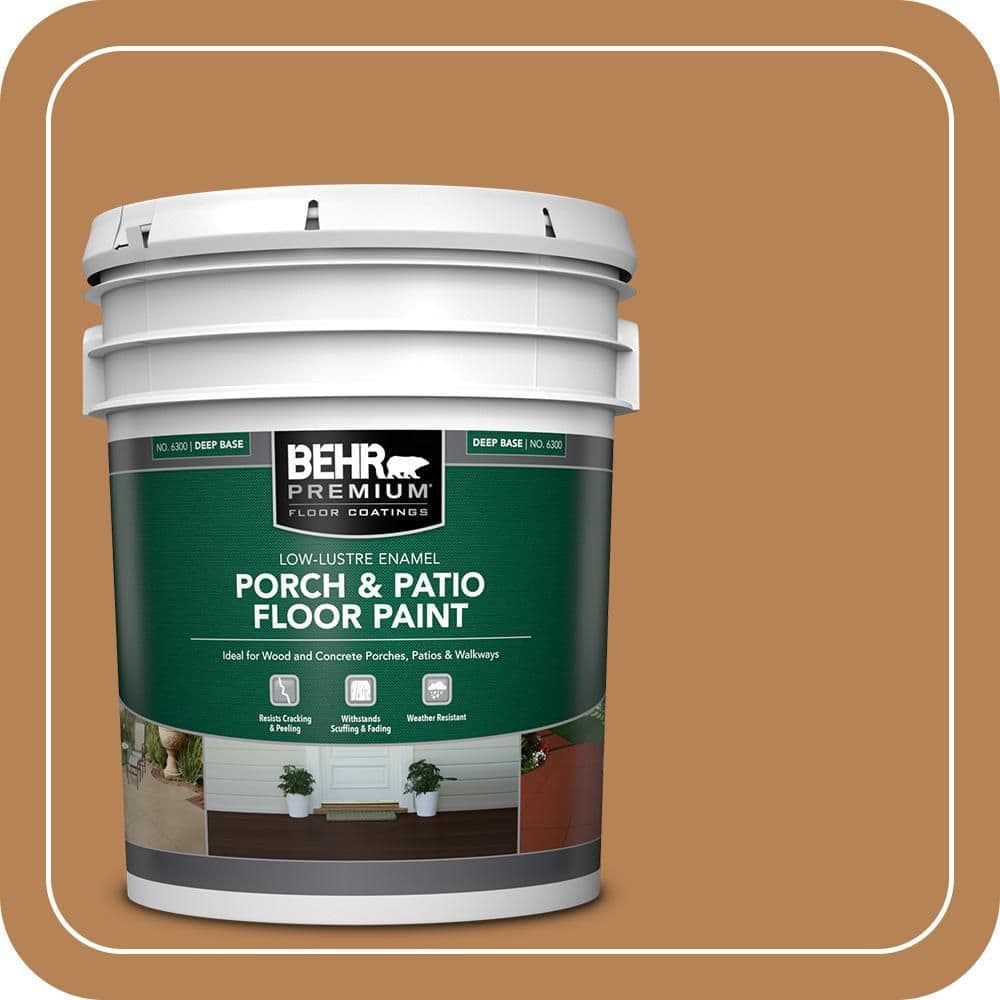 BEHR PREMIUM #S250-5 Low-Lustre Enamel Interior/Exterior Porch and Patio Floor Paint (1)