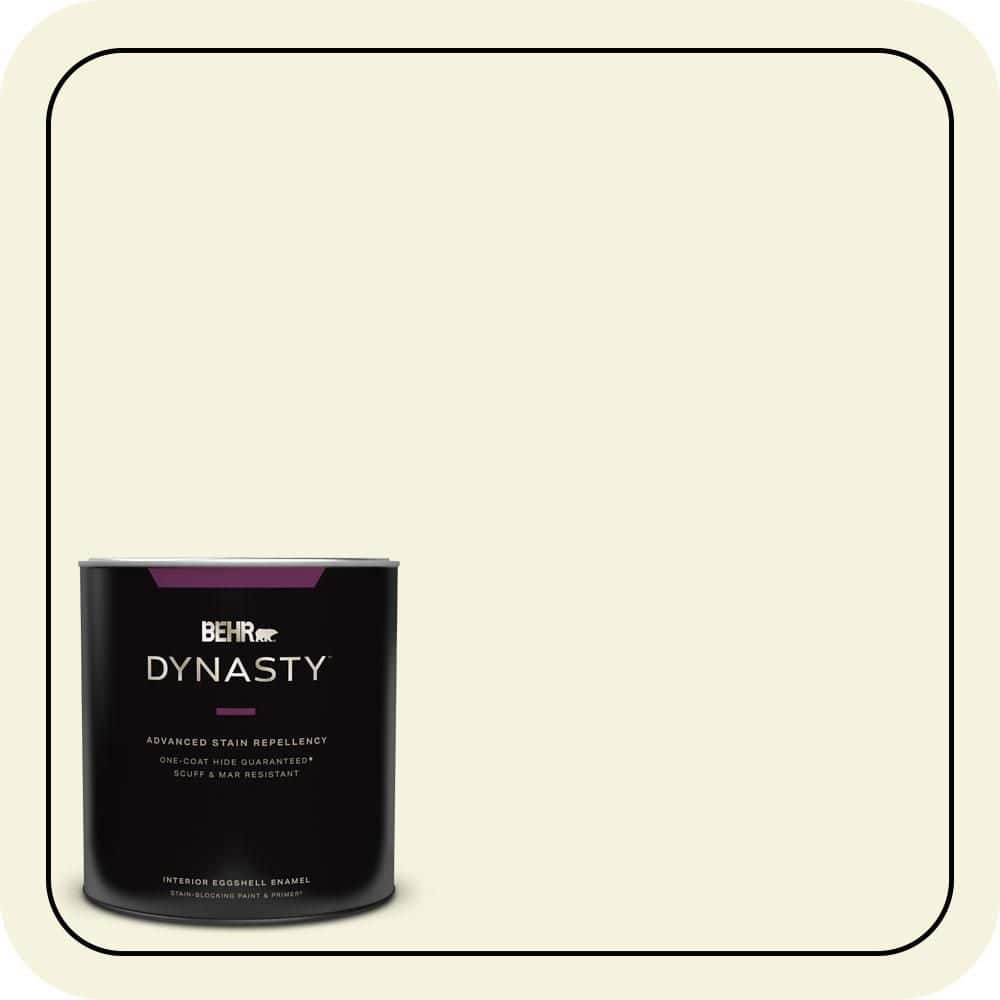 BEHR DYNASTY 1 qt. #P350-1 Bit of Lime Eggshell Enamel Interior Stain-Blocking Paint & Primer