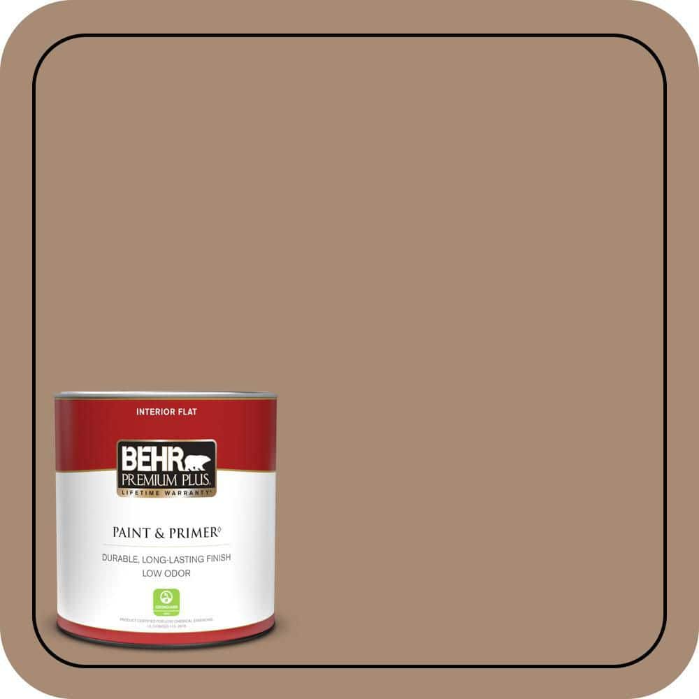 BEHR PREMIUM PLUS #N240-5 Rodeo Tan Enamel Low Odor & Primer