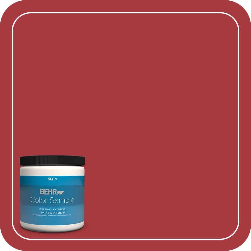 BEHR PREMIUM PLUS #BXC-03 Scarlet Flat Low Odor & Primer (1)