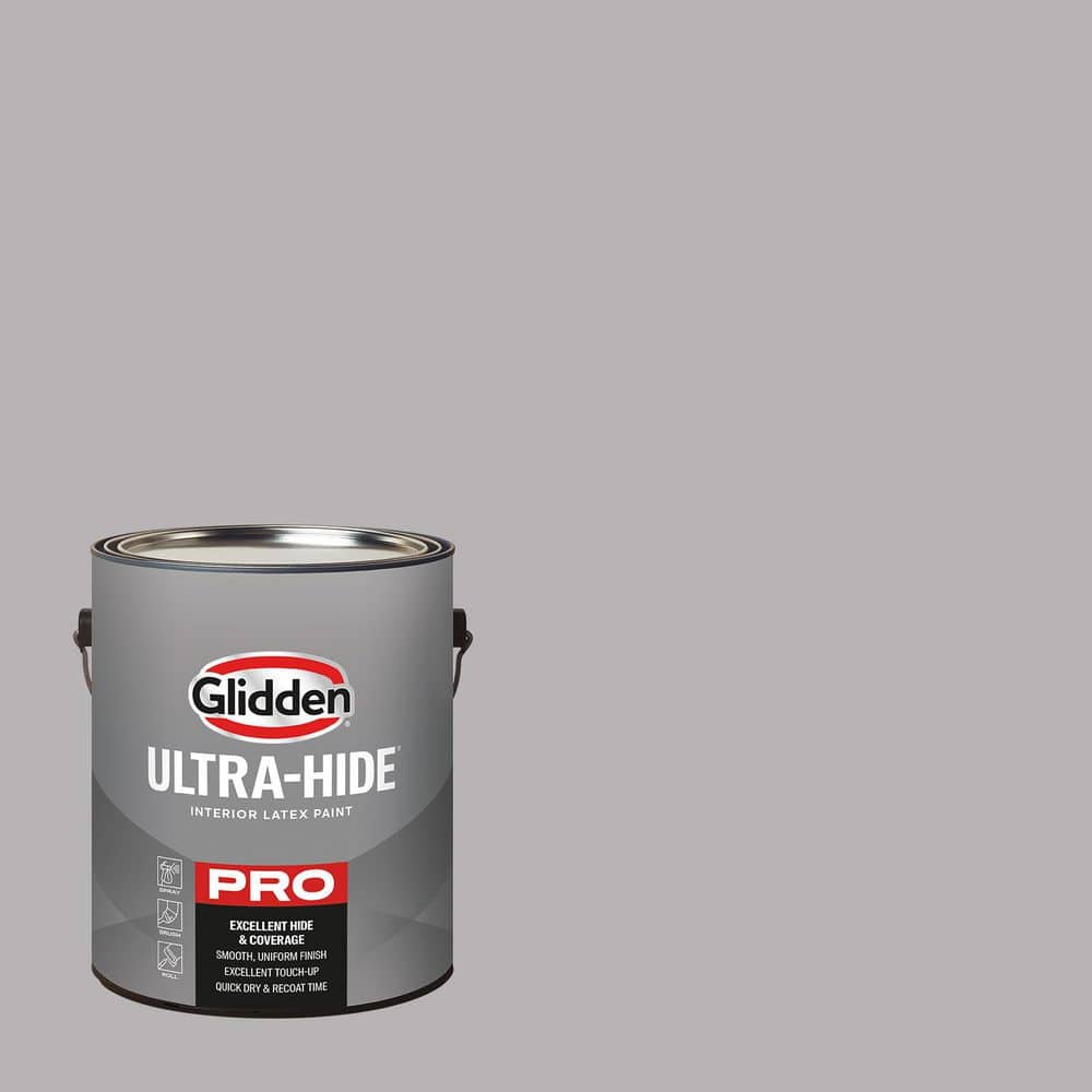 Glidden Ultra-Hide 1 gal. PPG1003-3 Silver Bells Satin Interior Paint