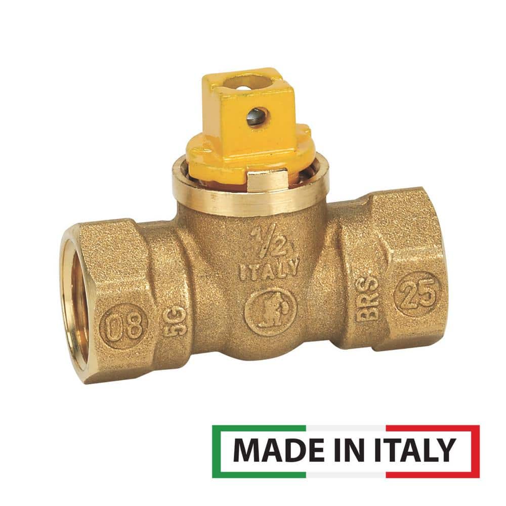 Everbilt . FIP FIP Square Head Brass Gas Ball Valve (1)