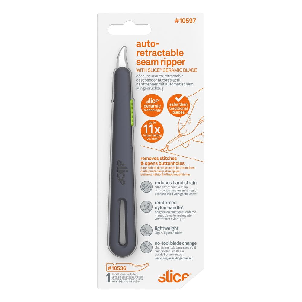 Slice Seam Ripper Auto-Retractable Utility Knife (2)