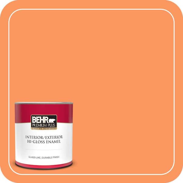 BEHR PREMIUM PLUS #230B-5 Indian Paint Brush Enamel & Primer Color Sample (4)