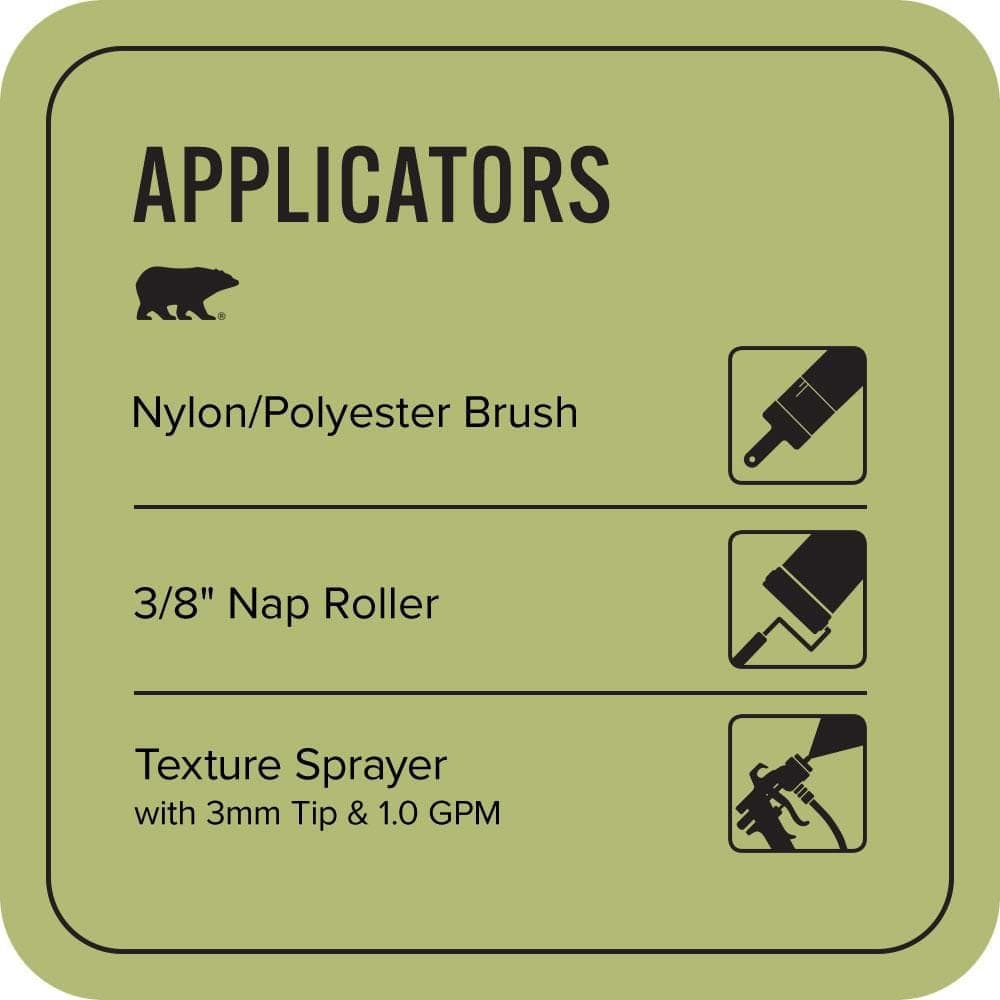 BEHR PREMIUM #410D-4 Textured Low-Lustre Enamel Interior/Exterior Porch and Patio Anti-Slip Floor Paint (4)