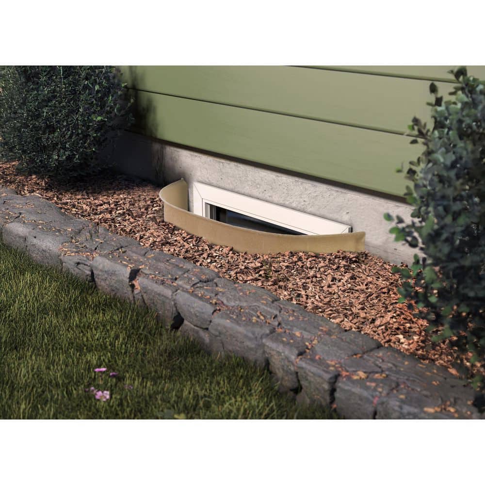 SHAPE PRODUCTS 37 in. W x 12 in. D x 15 in. Tan Composite Area Well (3)