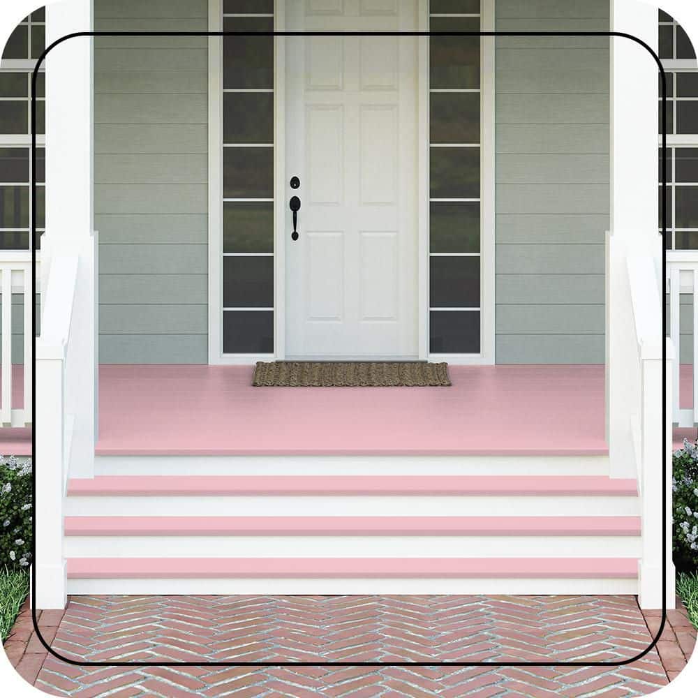 BEHR PREMIUM #P150-2 Textured Low-Lustre Enamel Interior/Exterior Porch and Patio Anti-Slip Floor Paint (2)