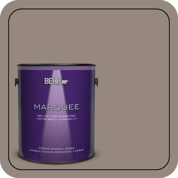 BEHR MARQUEE 1 gal. #MQ2-57 Art District One-Coat Hide Eggshell Enamel Interior Paint & Primer (2)