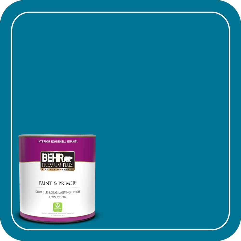 BEHR PREMIUM PLUS #S-G-520 Blue Luxury Interior/ & Primer Color Sample (1)