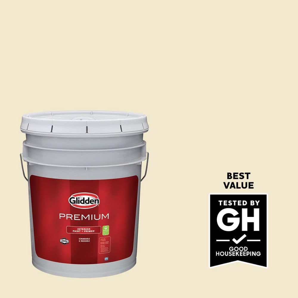 Glidden Premium 5 gal. PPG1208-2 Spice Delight Eggshell Interior Paint