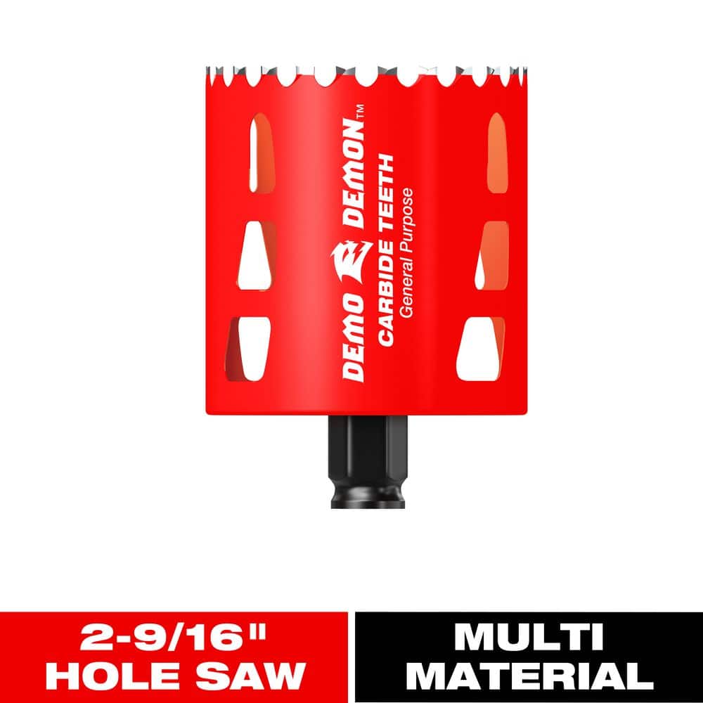DIABLO 2-9/16 in. Carbide Hole Saw with 2-3/8 in. Cutting Depth