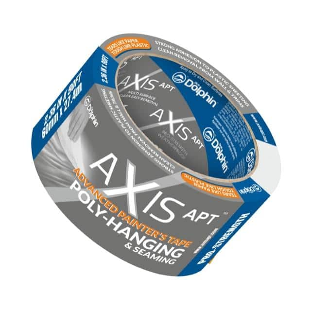 Linzer 2.36 in. x 90 ft. Blue Dolphin Polyhanging and Seaming Tape (2)