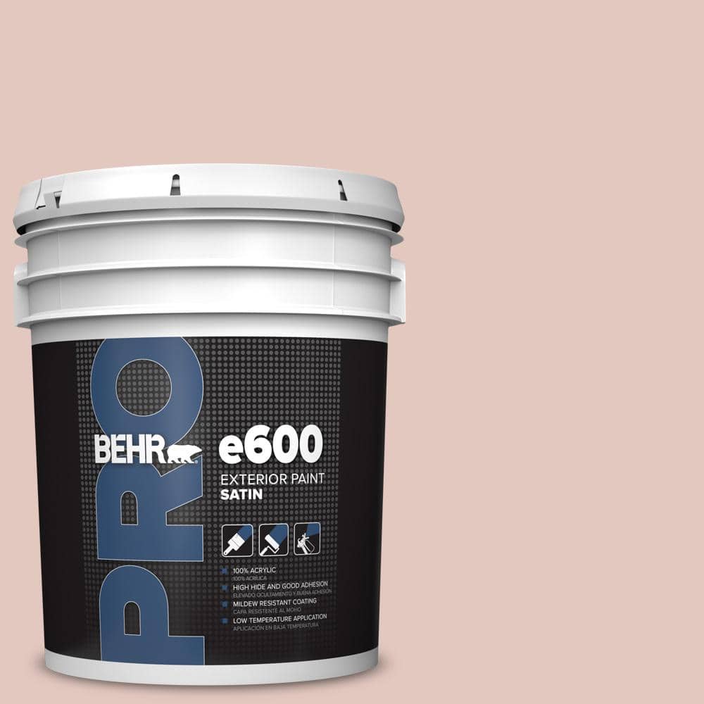 BEHR PRO 5 gal. #S170-2 Rosewater Satin Exterior Paint