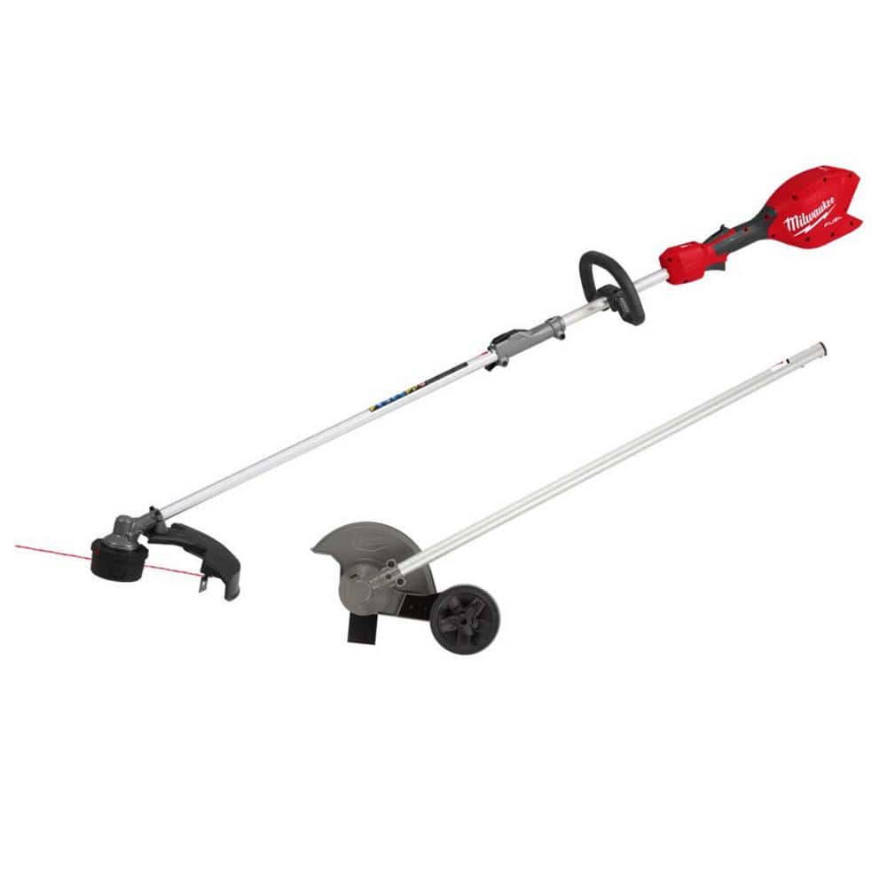 Milwaukee M18 FUEL 18V 16 in. Brushless Cordless Battery Powered QUIK-LOK String Trimmer w/ Edger Attachment