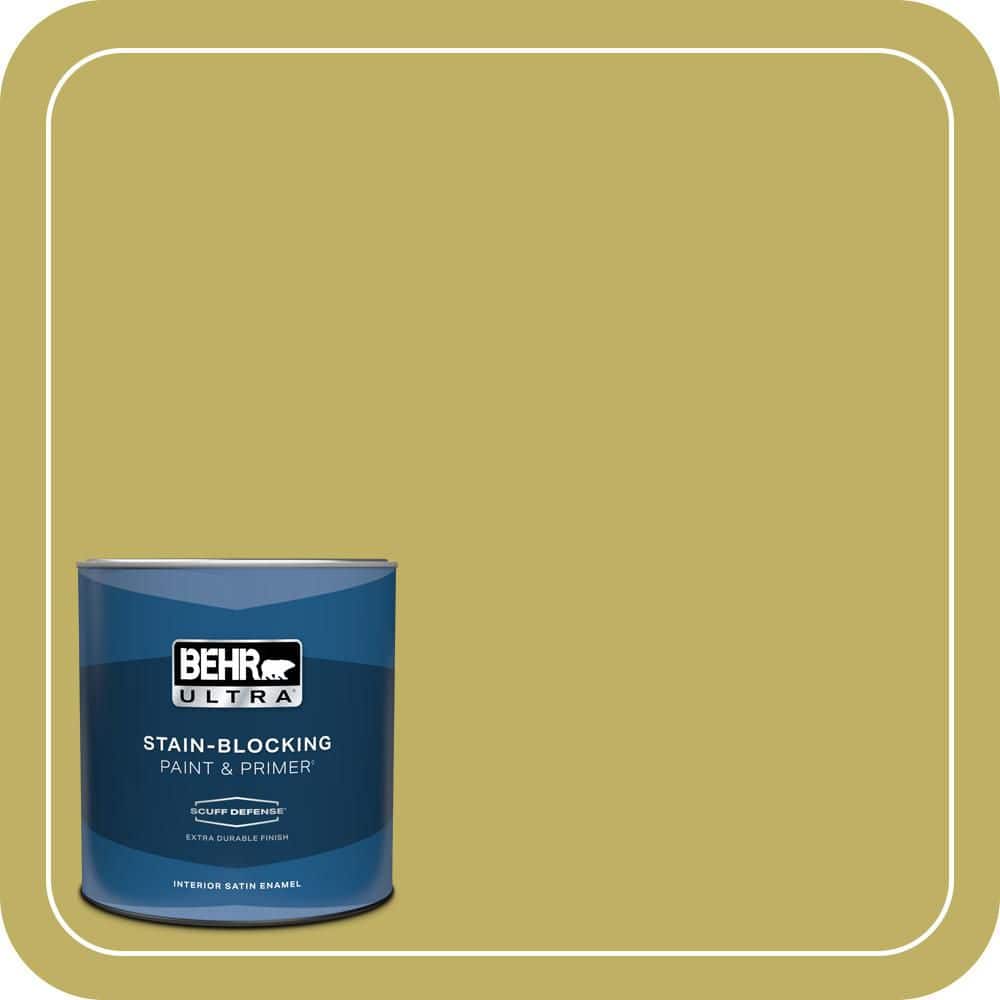 BEHR ULTRA 1 qt. #PPU9-06 Riesling Grape Extra Durable Satin Enamel Interior Paint & Primer