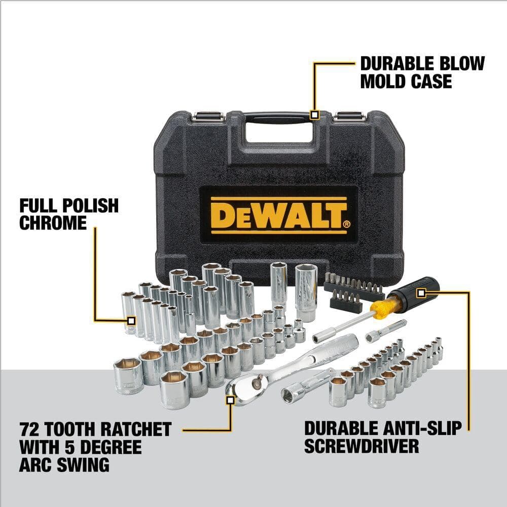 DEWALT Mechanics Tool Set (84-Piece) (3)