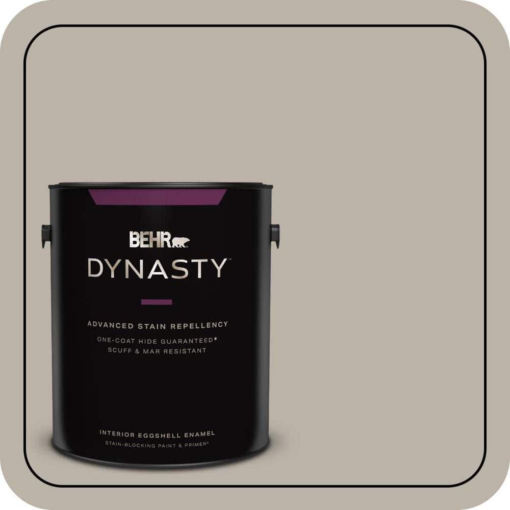BEHR DYNASTY 1 gal. #MQ2-55 Park Avenue One-Coat Hide Eggshell Enamel Interior Stain-Blocking Paint & Primer
