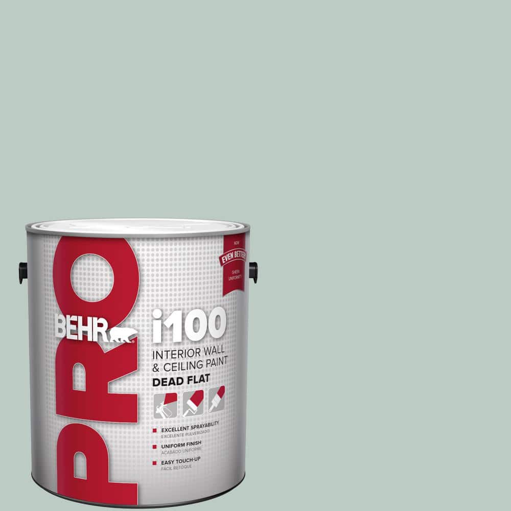 BEHR PRO 1 gal. #HDC-CL-23 Soothing Spring Dead Flat Interior Paint