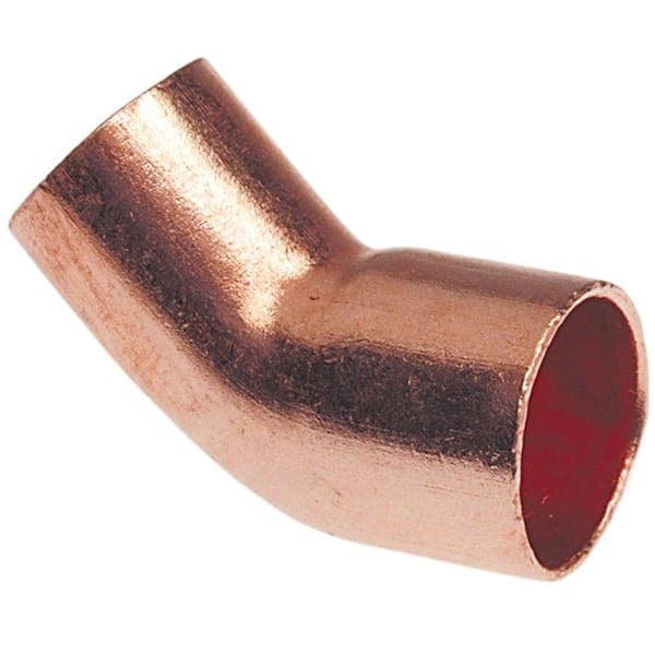 Everbilt 3/4 in. Copper Pressure 45-Degree Fitting x Cup Street Elbow (2)