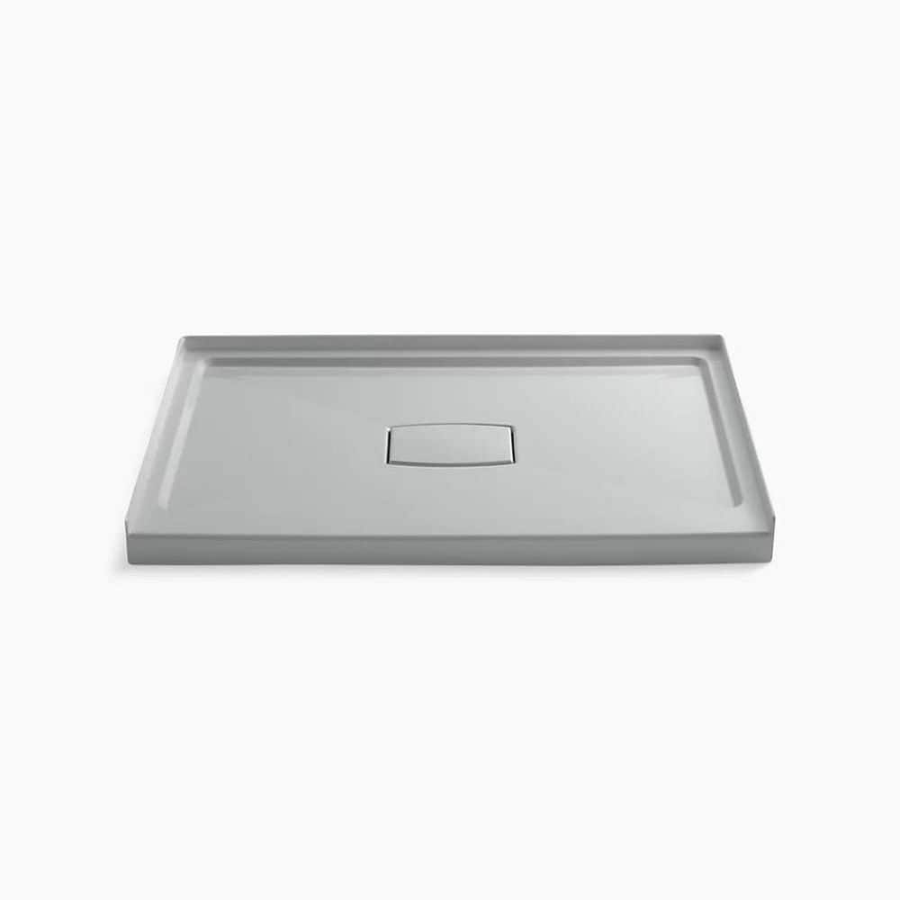 KOHLER Archer 48 in. L 36 in. W Alcove Shower Pan Base with Drain and Removable Cover