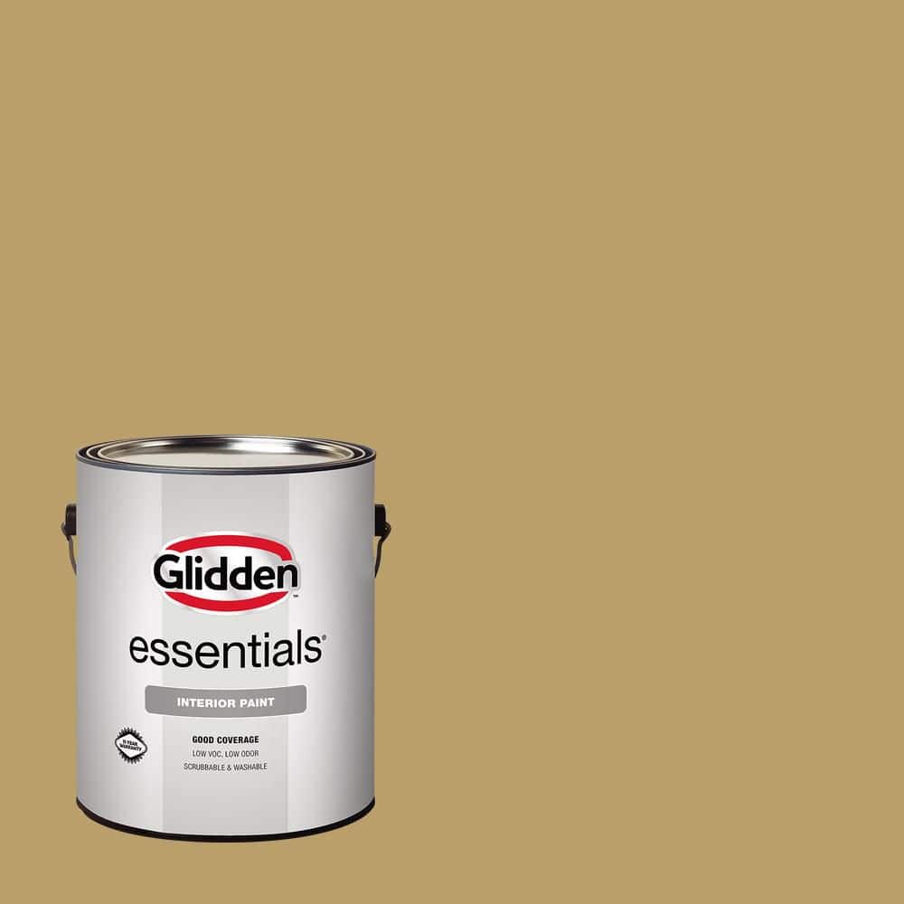 Glidden Essentials 1 gal. PPG1105-6 Buffalo Hide Flat/Matte Interior Paint