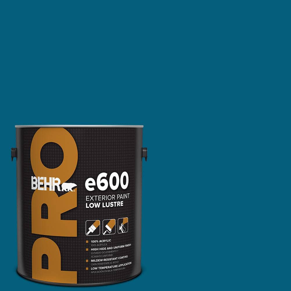 BEHR PRO 1 gal. #MQ5-62 Blue Edge Low Luster Exterior Paint