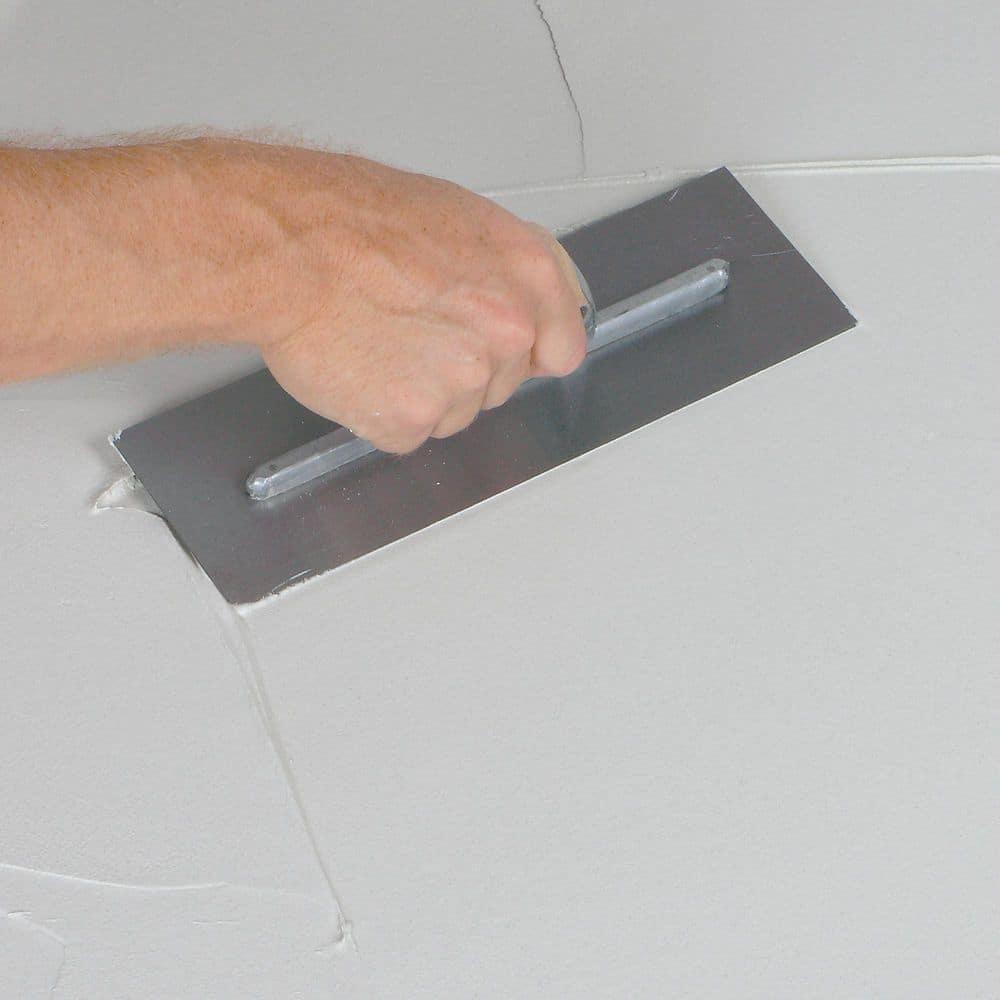 QEP 11 in. x 4-1/2 in. Steel Blade No-Notch Patch and Finishing Trowel (2)