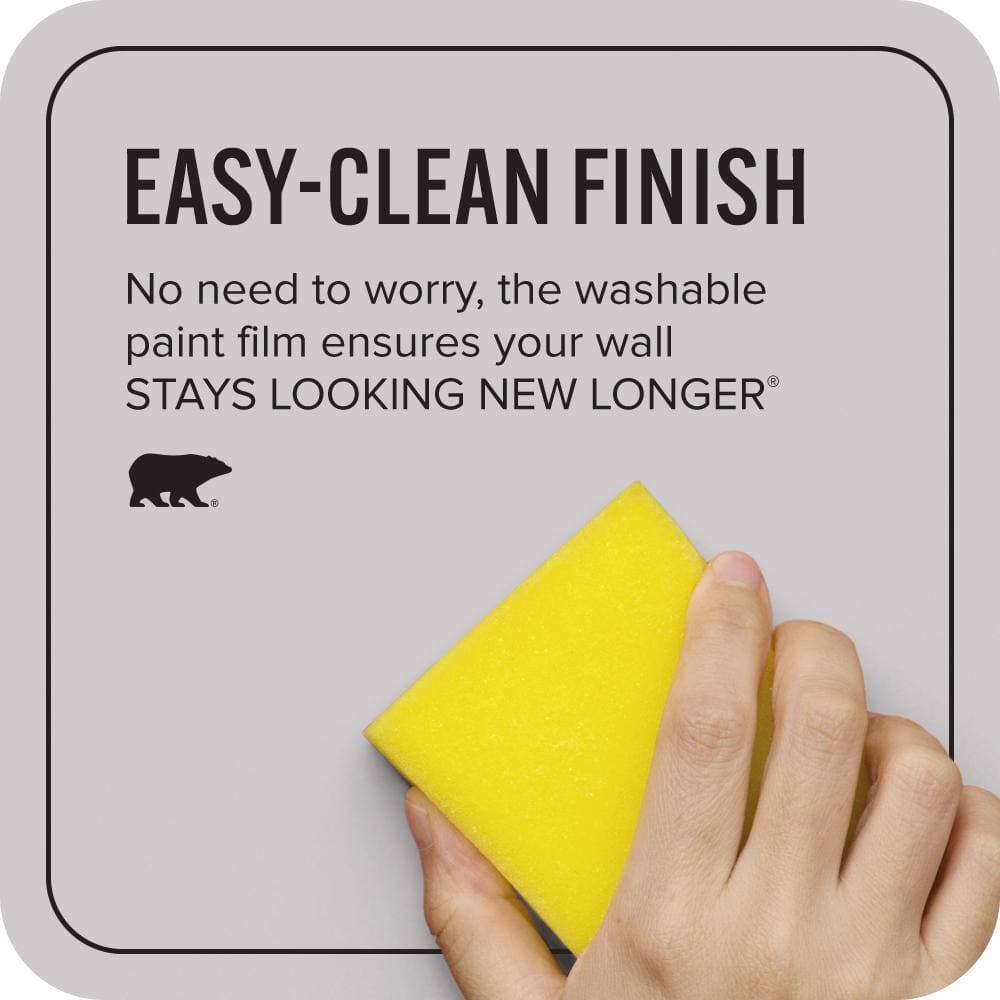 BEHR ULTRA 1 qt. #MQ3-28 Rock Crystal Extra Durable Flat Interior Paint & Primer (4)