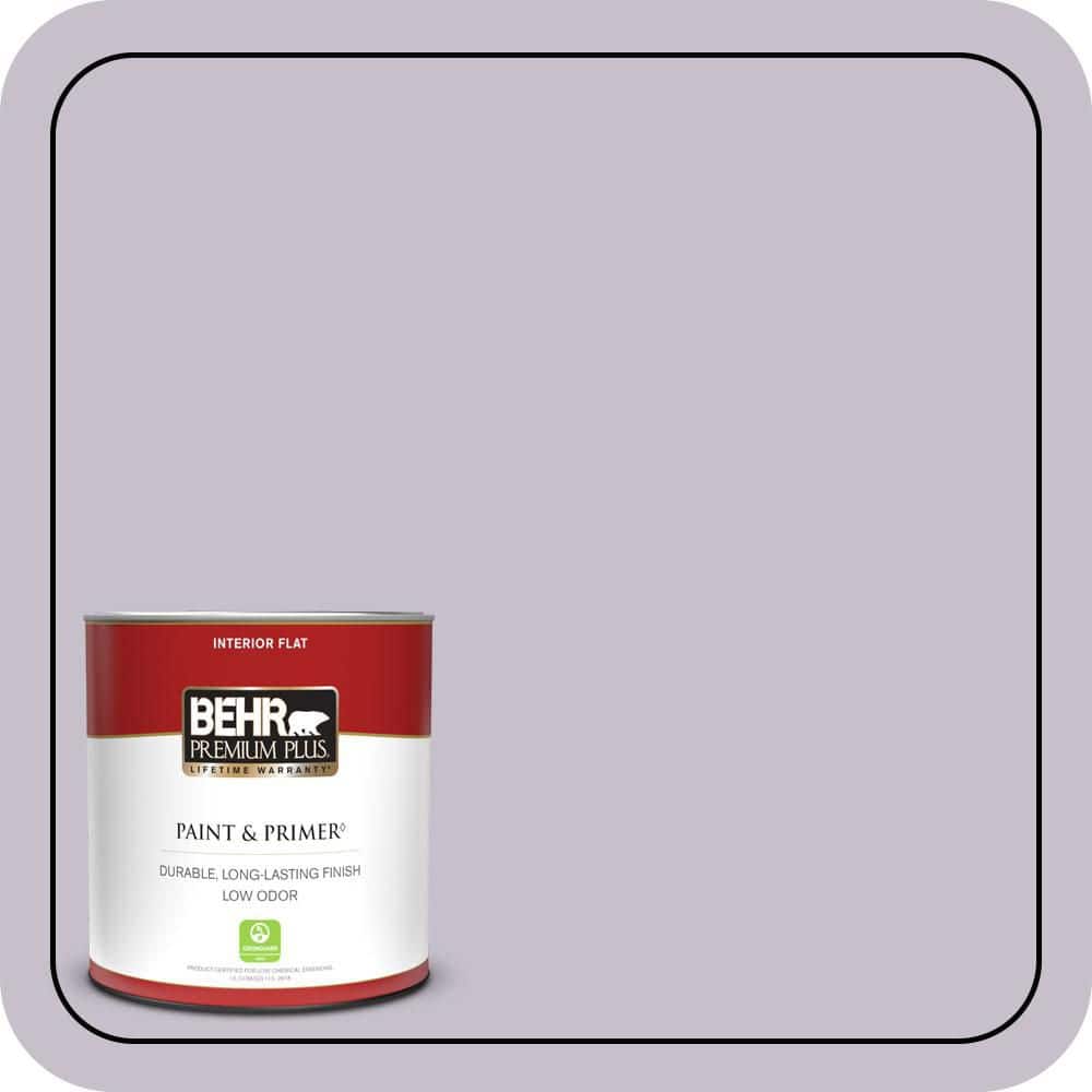 BEHR PREMIUM PLUS #660E-3 Foxgloves Enamel Low Odor & Primer (1)