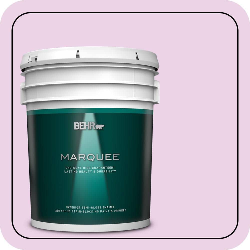BEHR MARQUEE 5 gal. #670A-2 Champagne Elegance Semi-Gloss Enamel Interior Paint & Primer
