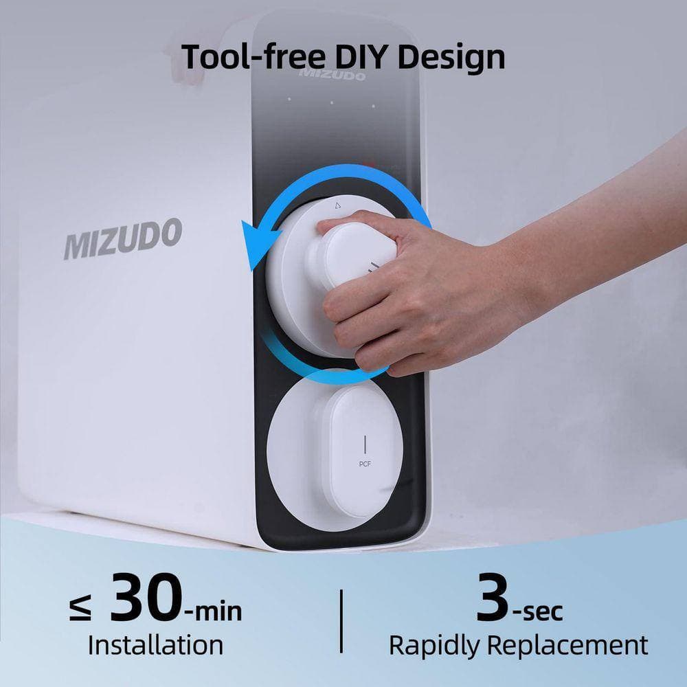 MIZUDO Megaflo Mini RO Water Filter Cartridge Replacement for Megaflo Mini 800 GPD Reverse Osmosis System, 1-Pack (3)