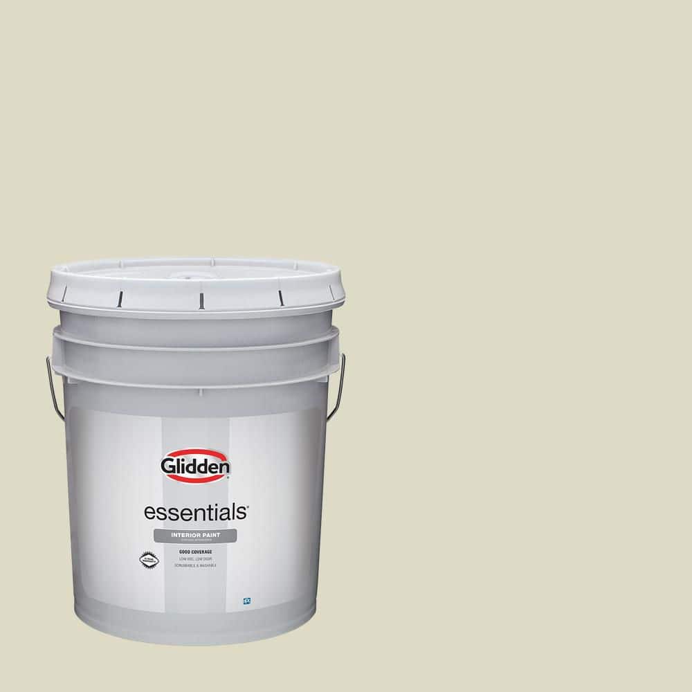 Glidden Essentials 5 gal. PPG1113-1 I Miss You Flat Interior Paint