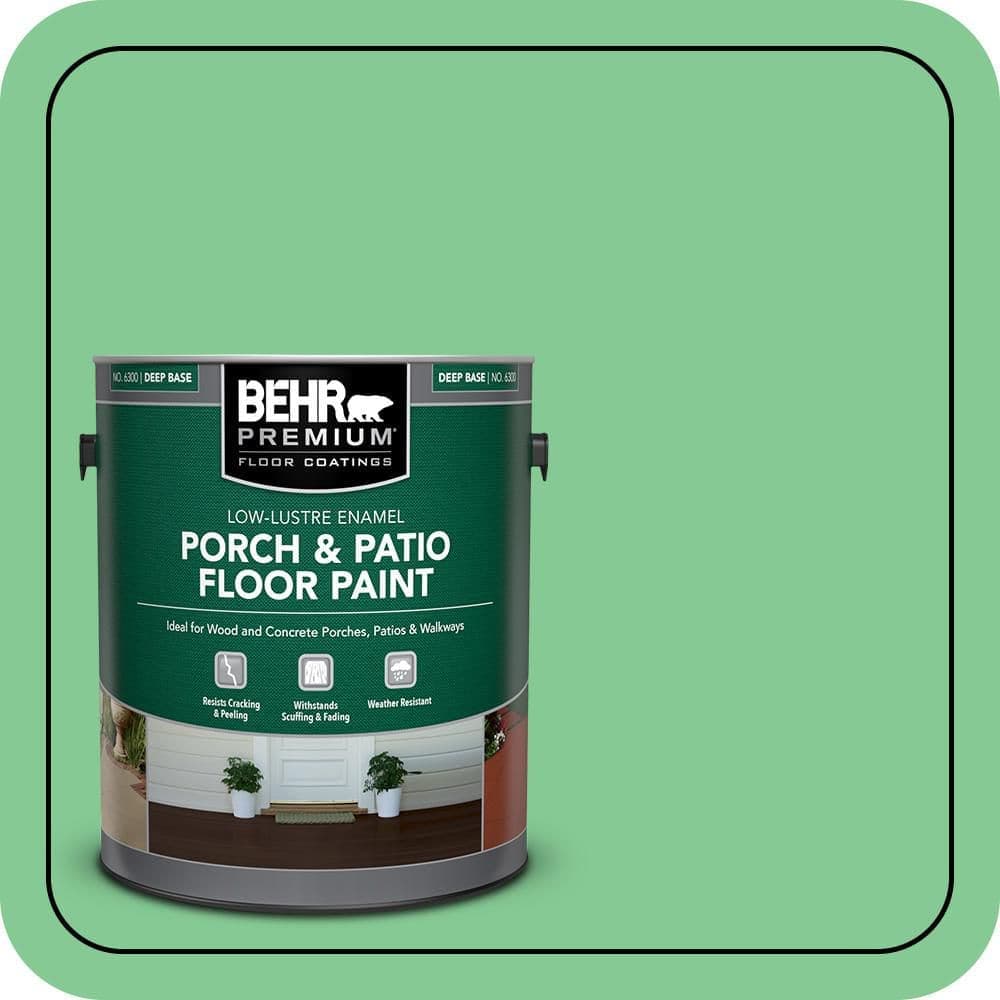BEHR PREMIUM #P400-4 Textured Low-Lustre Enamel Interior/Exterior Porch and Patio Anti-Slip Floor Paint (1)