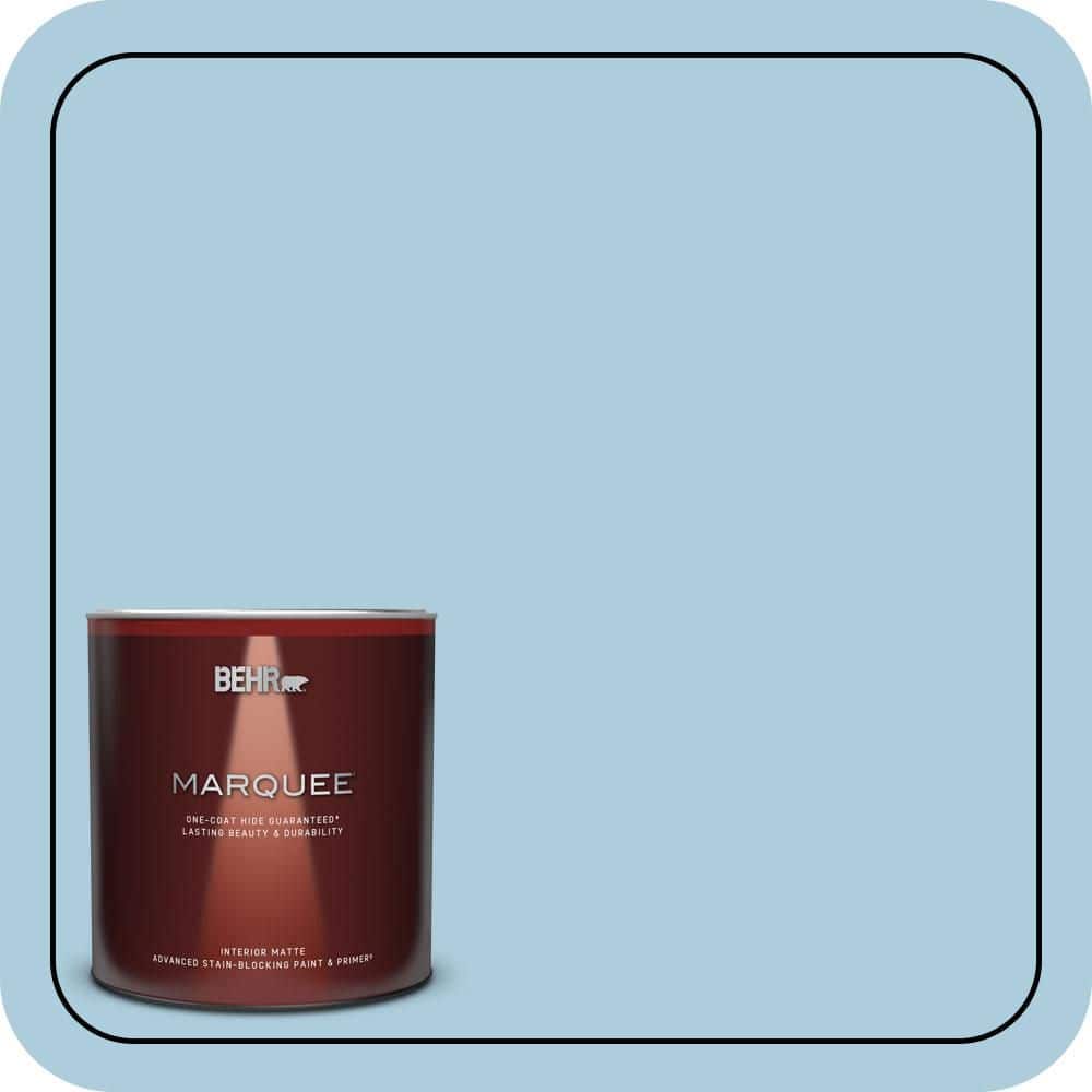 BEHR MARQUEE 1 qt. #M500-2 Early September Matte Interior Paint & Primer