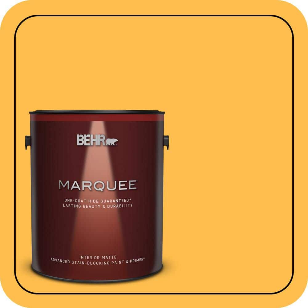 BEHR MARQUEE 1 gal. #310B-6 Twenty Carat Matte Interior Paint & Primer