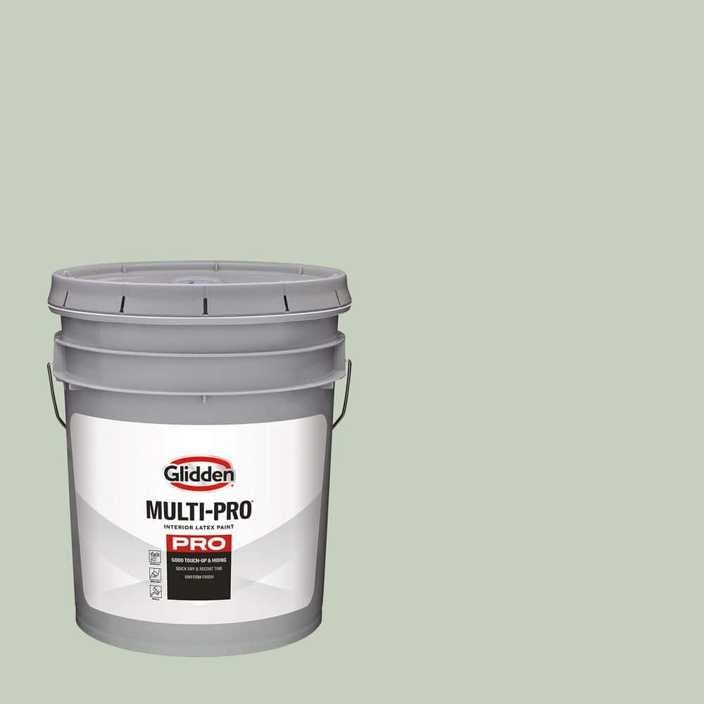 Glidden Multi-Pro 5 gal. PPG1124-3 Frosty Pine Ultra Flat Interior Paint