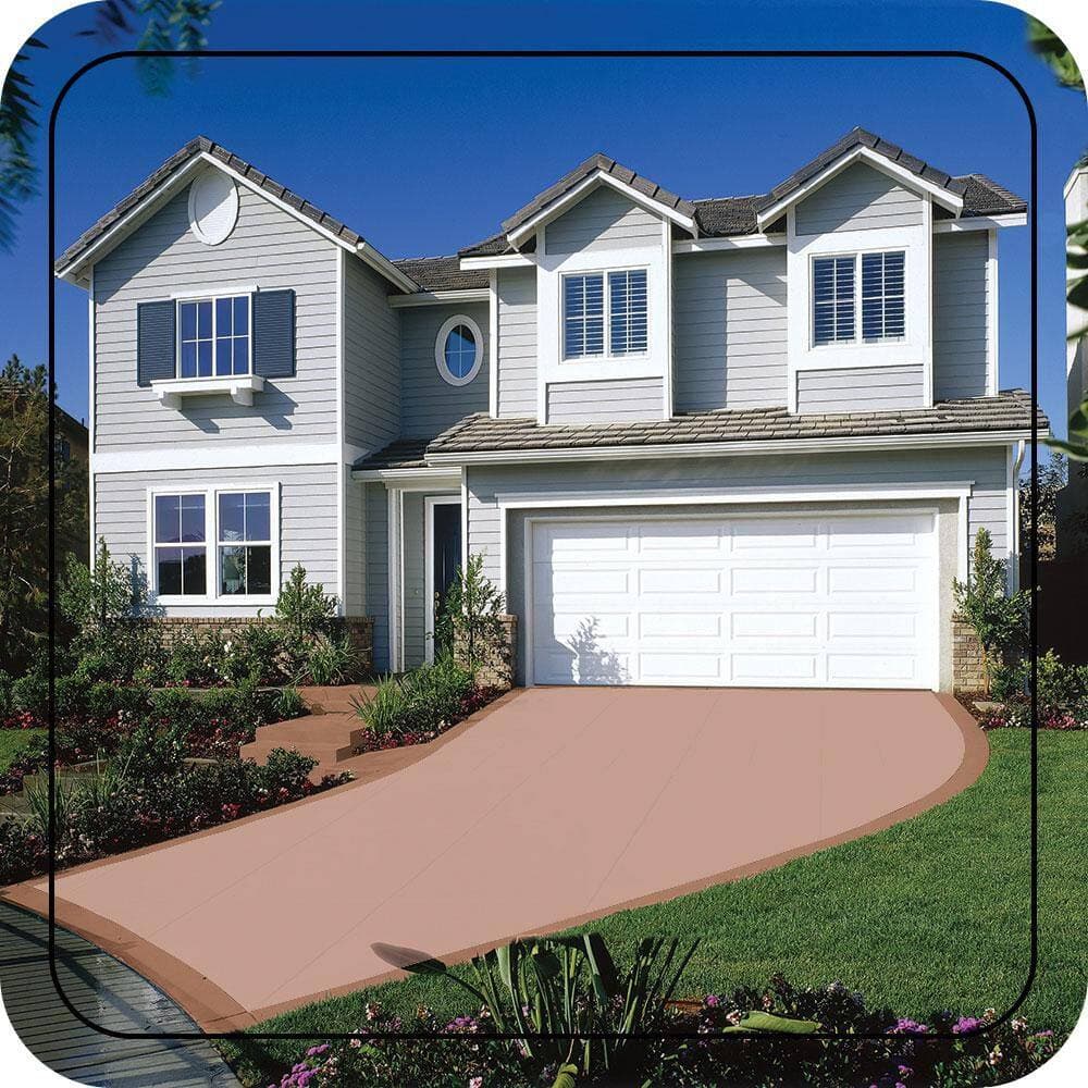 BEHR PREMIUM #S180-3 Self-Priming 1-Part Epoxy Satin Interior/Exterior Concrete and Garage Floor Paint (3)