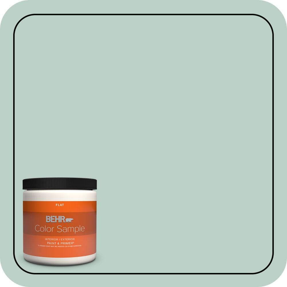 BEHR PREMIUM PLUS #S420-2 Moon Glass Enamel Interior Stain-Blocking Paint and Primer (1)
