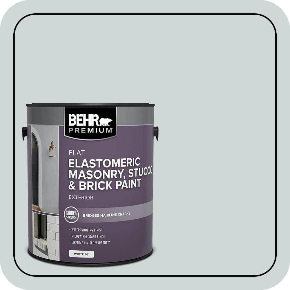 BEHR PREMIUM 1 gal. #MS-65 Winter Days Elastomeric Masonry, Stucco and Brick Exterior Paint (1)
