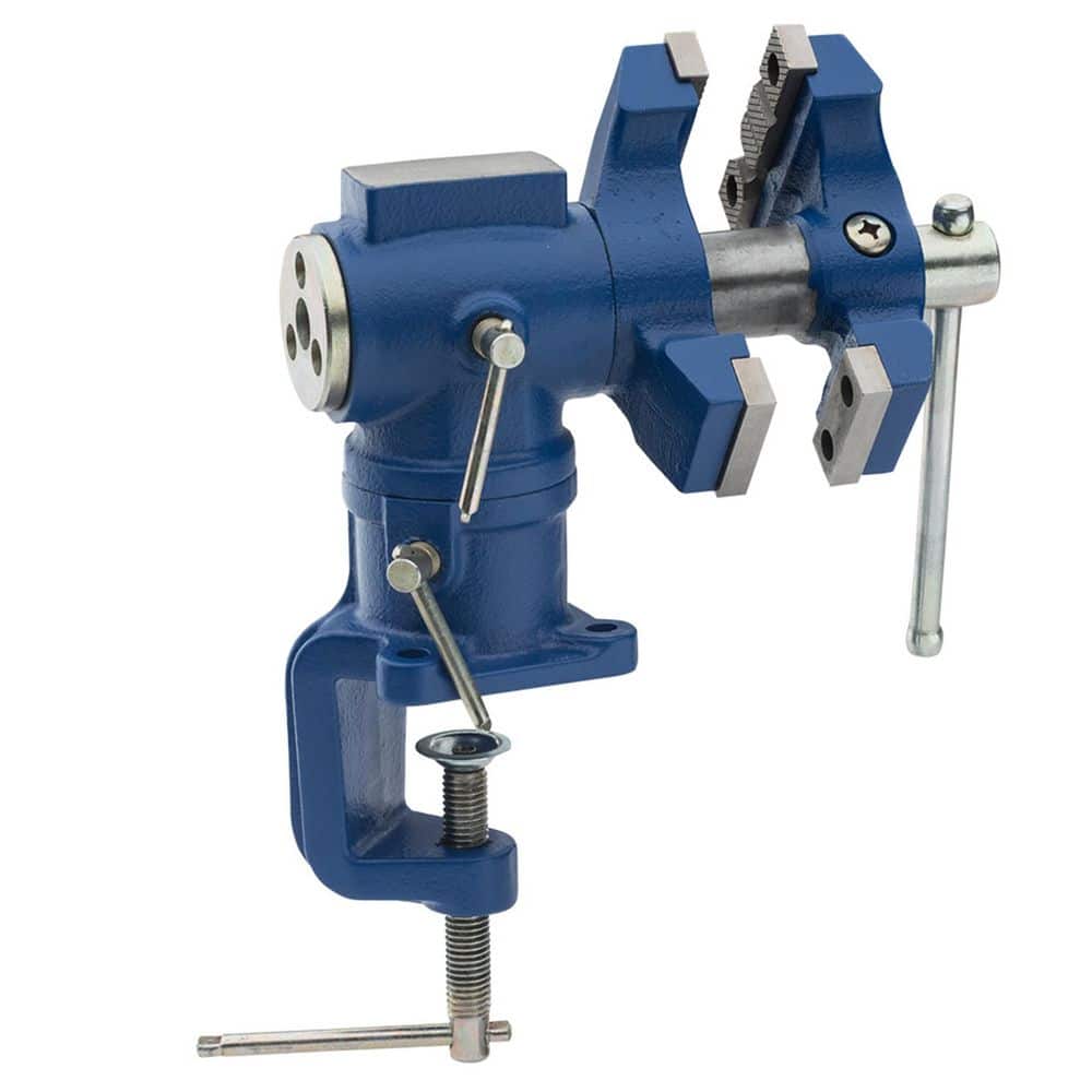KINGS COUNTY TOOLS Bench Vise with Rotating Jaws (1)