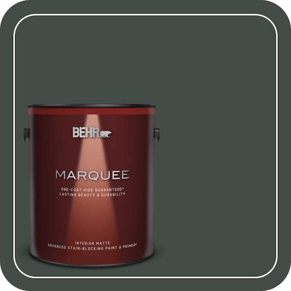 BEHR PREMIUM PLUS #HDC-CL-21 Sporting Green Enamel Low Odor & Primer (4)