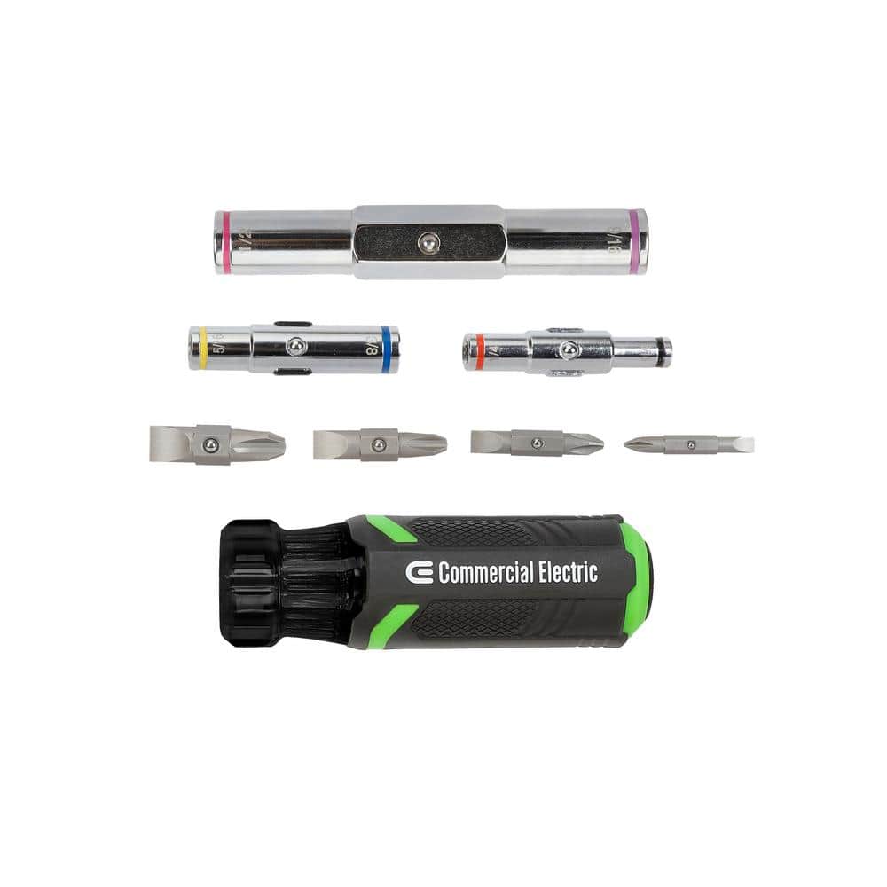 Commercial Electric 14-in-1 Multi-Bit Screwdriver/Nut Driver (3)