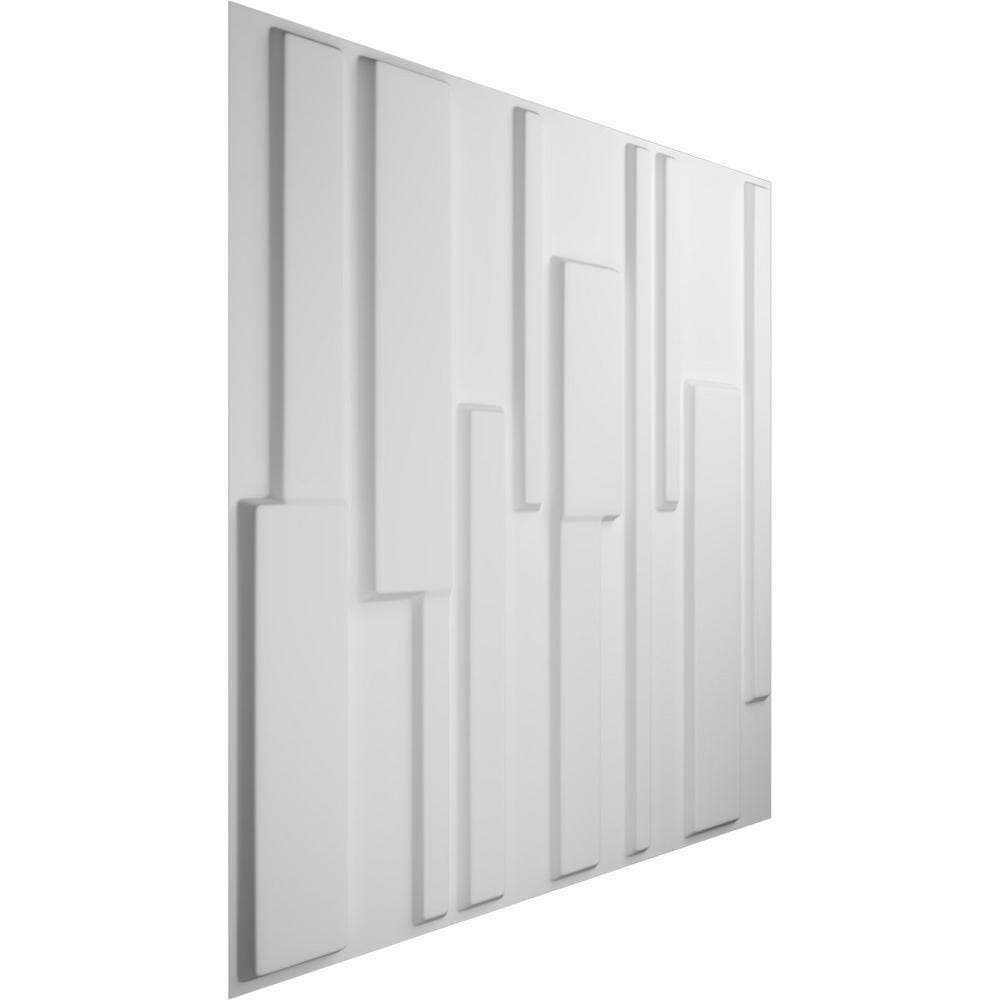 Ekena Millwork 19 5/8 in. 19 5/8 in. Wigan EnduraWall Decorative 3D Wall Panel for Sq. Ft.) (3)