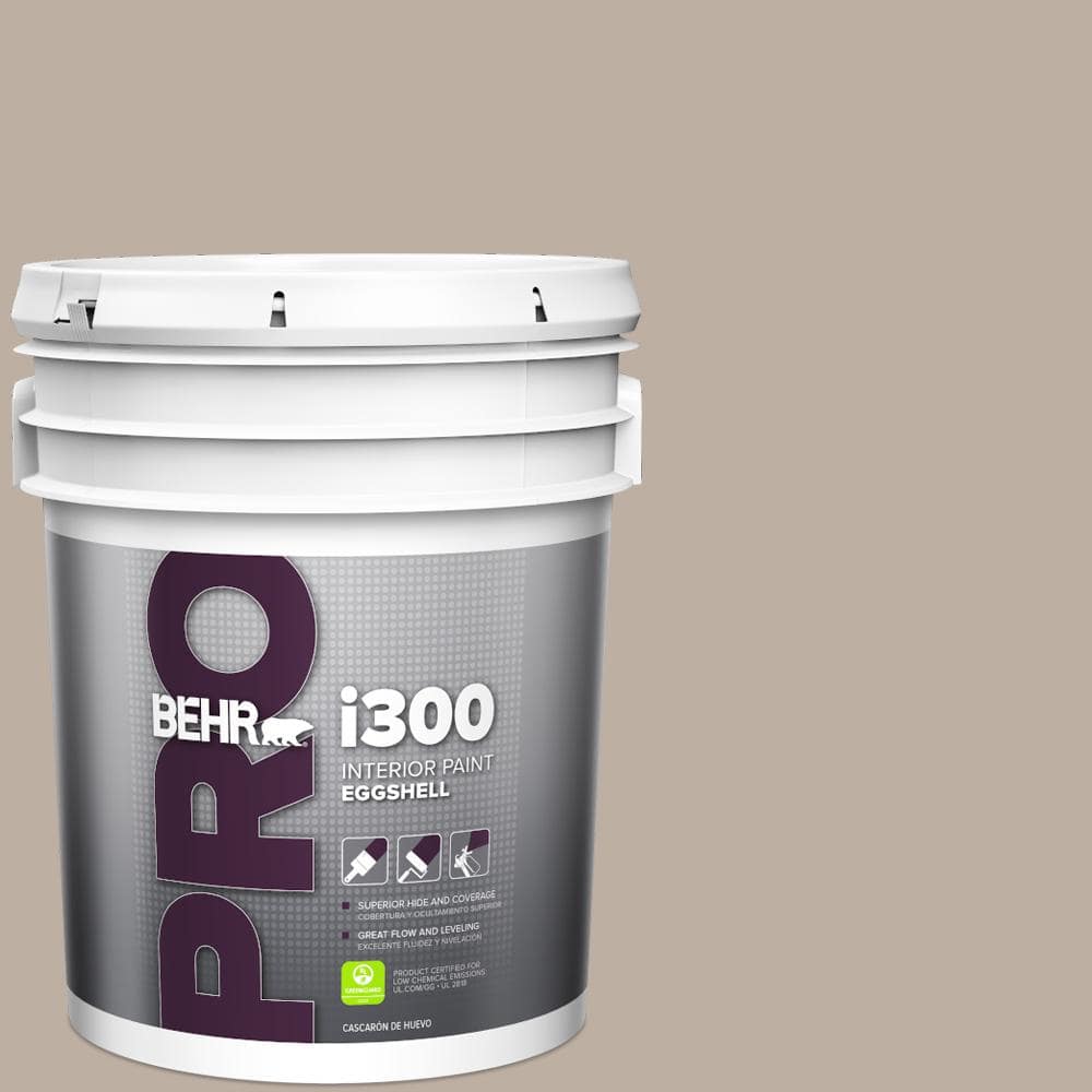 BEHR PRO 5 gal. #N210-3 Barista Eggshell Interior Paint