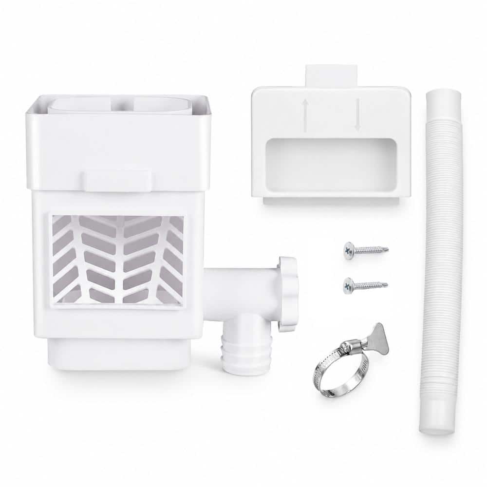 Unbranded Rain Barrel Diverter Kit Downspout Diverter for 2x3 or 3x4 Inch Gutter Rainwater Collection Adjustable Valve Filter