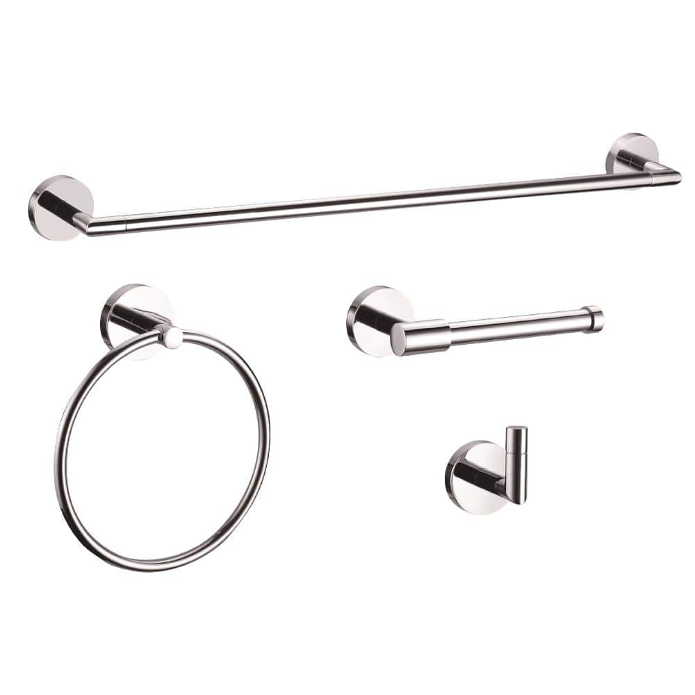 Design House Graz 4-Piece Bath Hardware Set