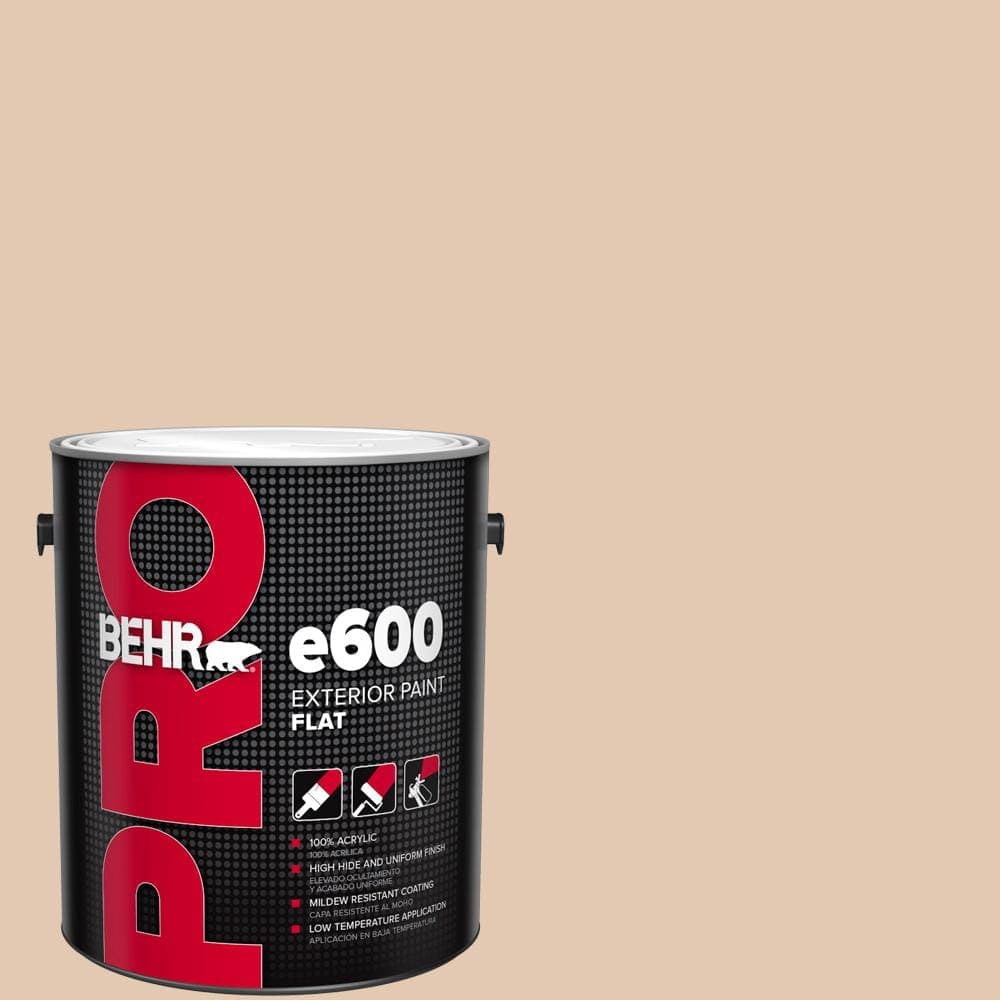 BEHR PRO 1 gal. #S230-2 Mesquite Powder Flat Exterior Paint