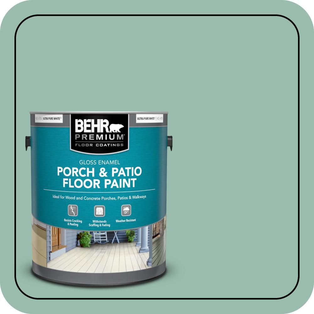 BEHR PREMIUM 1 gal. #M430-4 Sunstone Gloss Enamel Interior/Exterior Porch and Patio Floor Paint