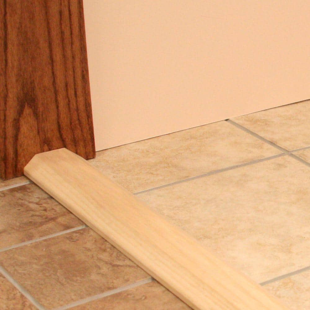 M-D Building Products High 3-1/2 in. x 47-1/2 in. Unfinished Hardwood Threshold (2)