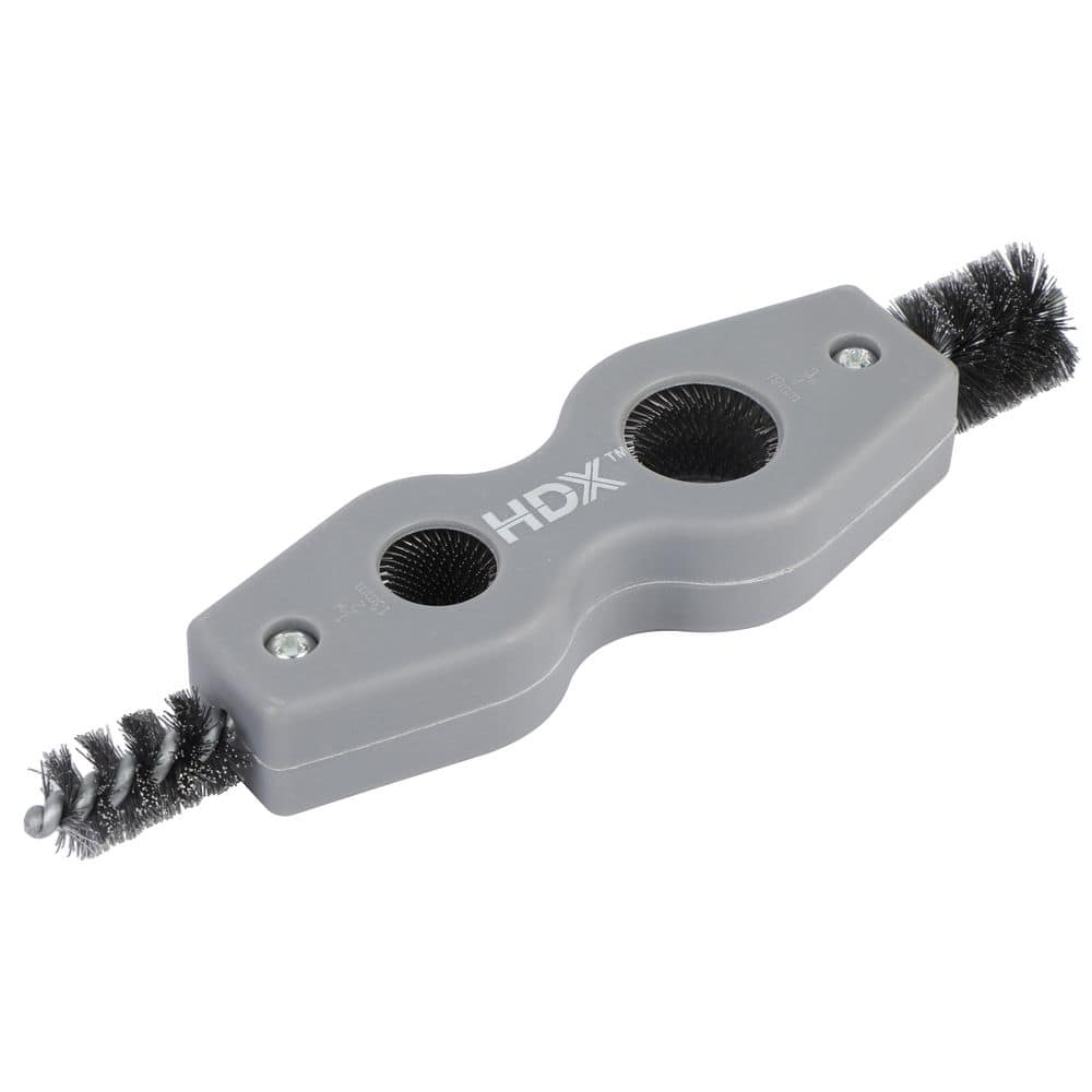 HDX 4-in-1 Pipe Prep Brush for 1/2 in. to 3/4 in. Copper and Plastic Tubing